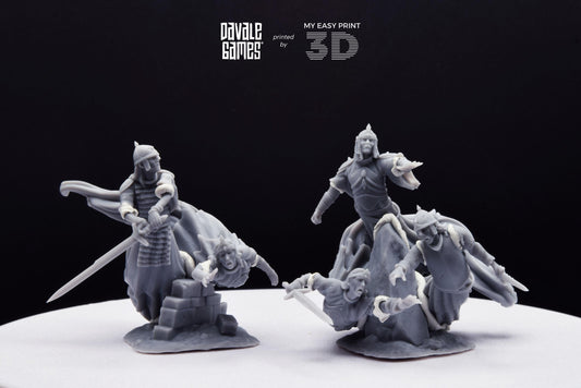 Shadows of Anagar - Dead City - Davale Games - 3D Printed with high quality resin for LOTR/D&D games