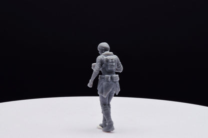 Gears Of War Kait Diaz Outsider Miniature - TheSTLSmith - 3D Printed with high quality resin for Skirmish/D&D games