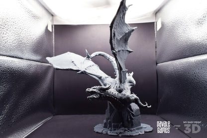 Dragon - Goblins of the cave - Davale Games - 3D Printed with high quality resin for LOTR/D&D games
