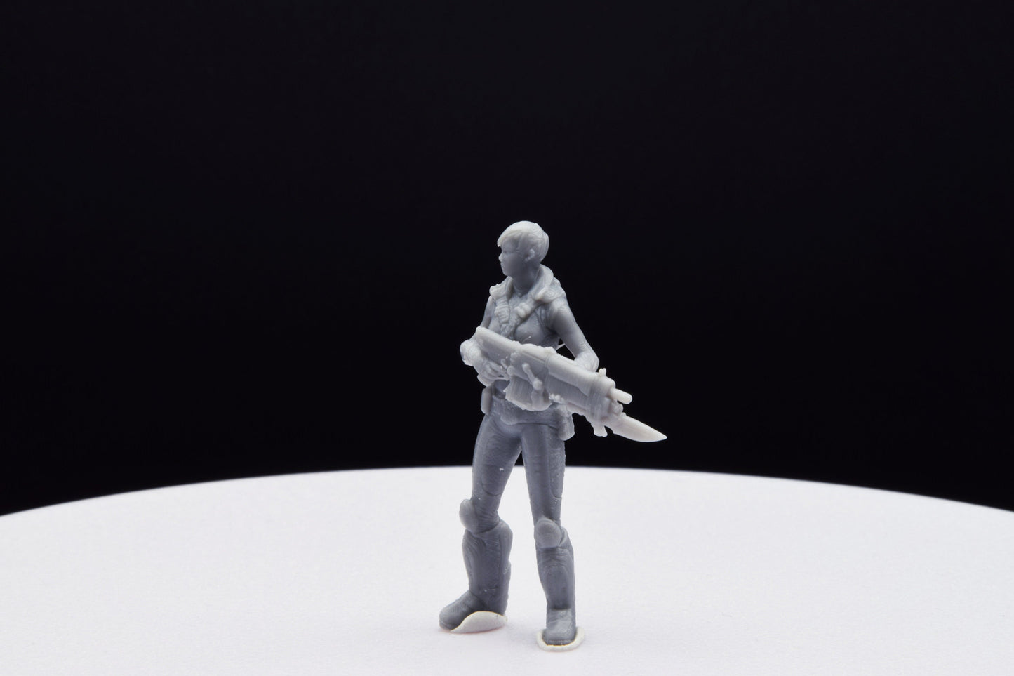 Gears Of War Alex Brand Ot Miniature - TheSTLSmith - 3D Printed with high quality resin for Skirmish/D&D games