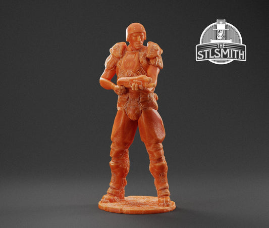 Doom ZSec Shotgun [3] Miniature - Fanmade - TheSTLSmith - 3D Printed with high quality resin for Skirmish/D&D games