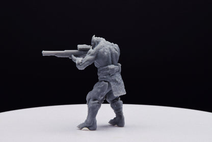 Gears Of War Swarm Sniper Ot Miniature - TheSTLSmith - 3D Printed with high quality resin for Skirmish/D&D games