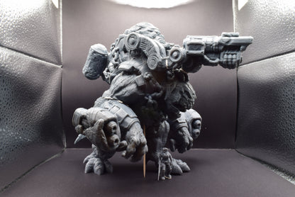 Gears Of War BRUMAK Ot Miniature - TheSTLSmith - 3D Printed with high quality resin for Skirmish/D&D games