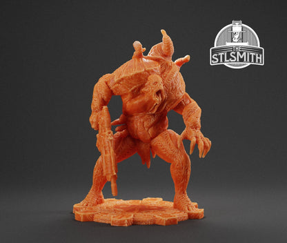 Gears Of War Lambent Drudge Peon Ot Miniature - TheSTLSmith - 3D Printed with high quality resin for Skirmish/D&D games