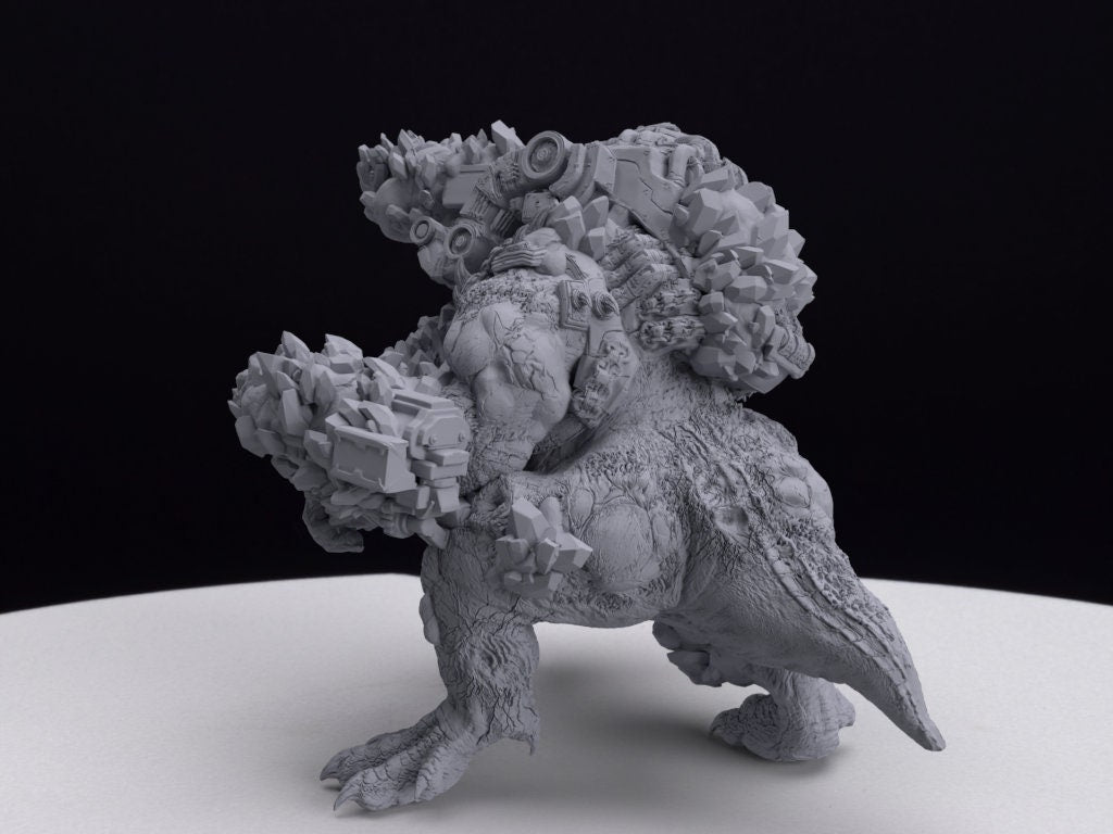 Gears Of War SWARMAK Miniature - TheSTLSmith - 3D Printed with high quality resin for Skirmish/D&D games
