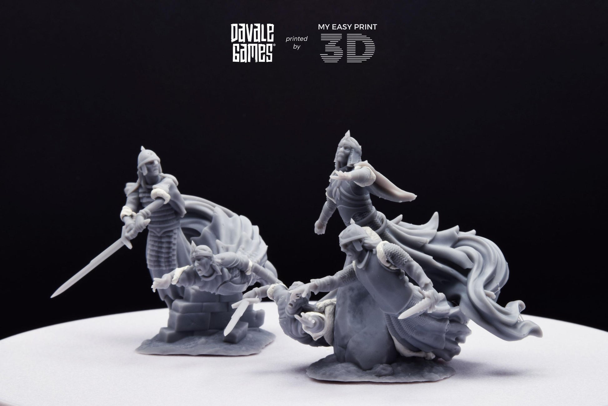Shadows of Anagar - Dead City - Davale Games - 3D Printed with high quality resin for LOTR/D&D games