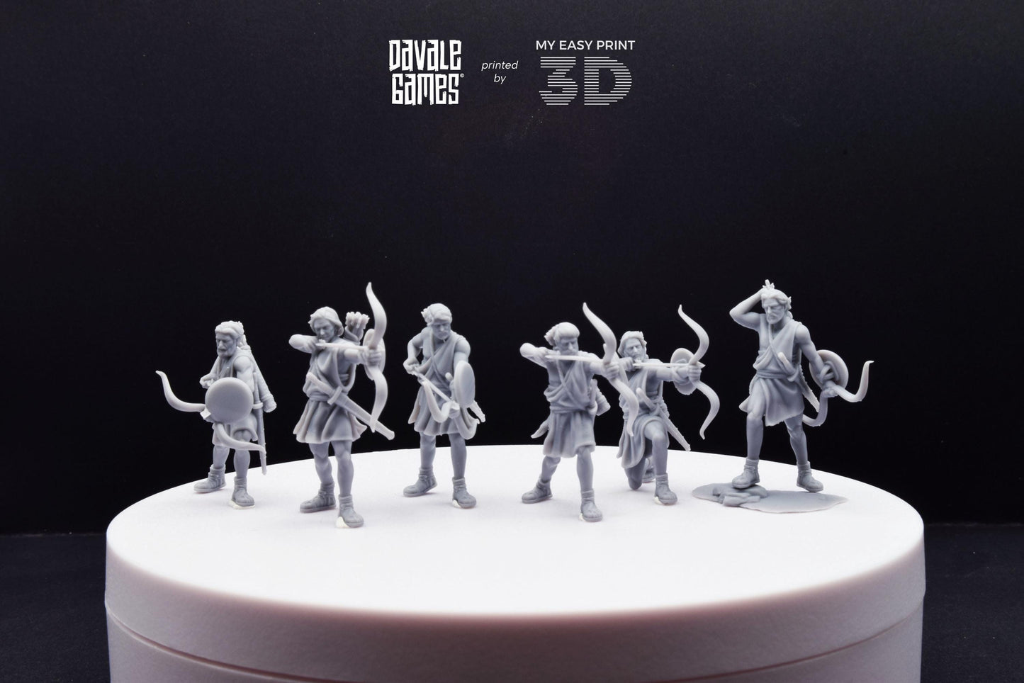 Toxotaï Archers (ZEUS) - Mythology at Wars - Davale Games - Historical games - 3D Printed with high quality resin
