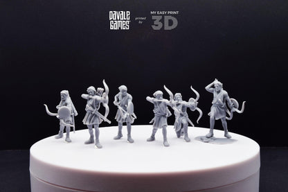 Toxotaï Archers (ZEUS) - Mythology at Wars - Davale Games - Historical games - 3D Printed with high quality resin