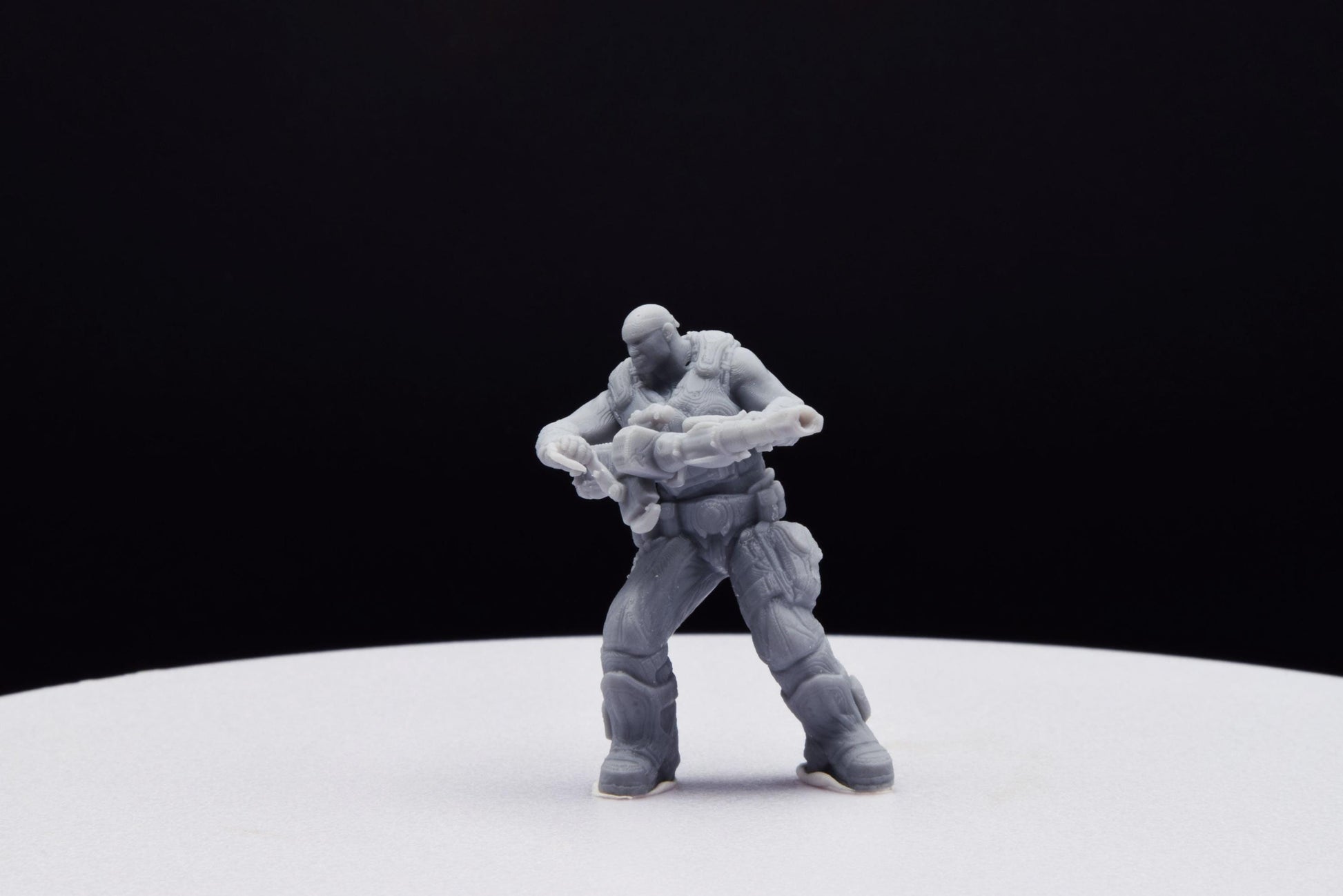 Gears Of War Augustus Cole Summer Ot Miniature - TheSTLSmith - 3D Printed with high quality resin for Skirmish/D&D games
