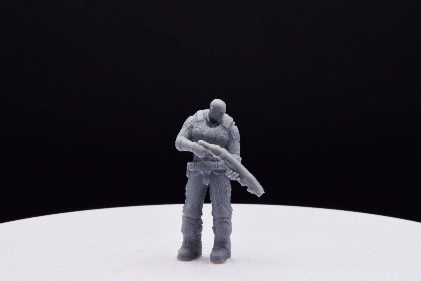 Gears Of War Jace Stratton Ot Miniature - TheSTLSmith - 3D Printed with high quality resin for Skirmish/D&D games