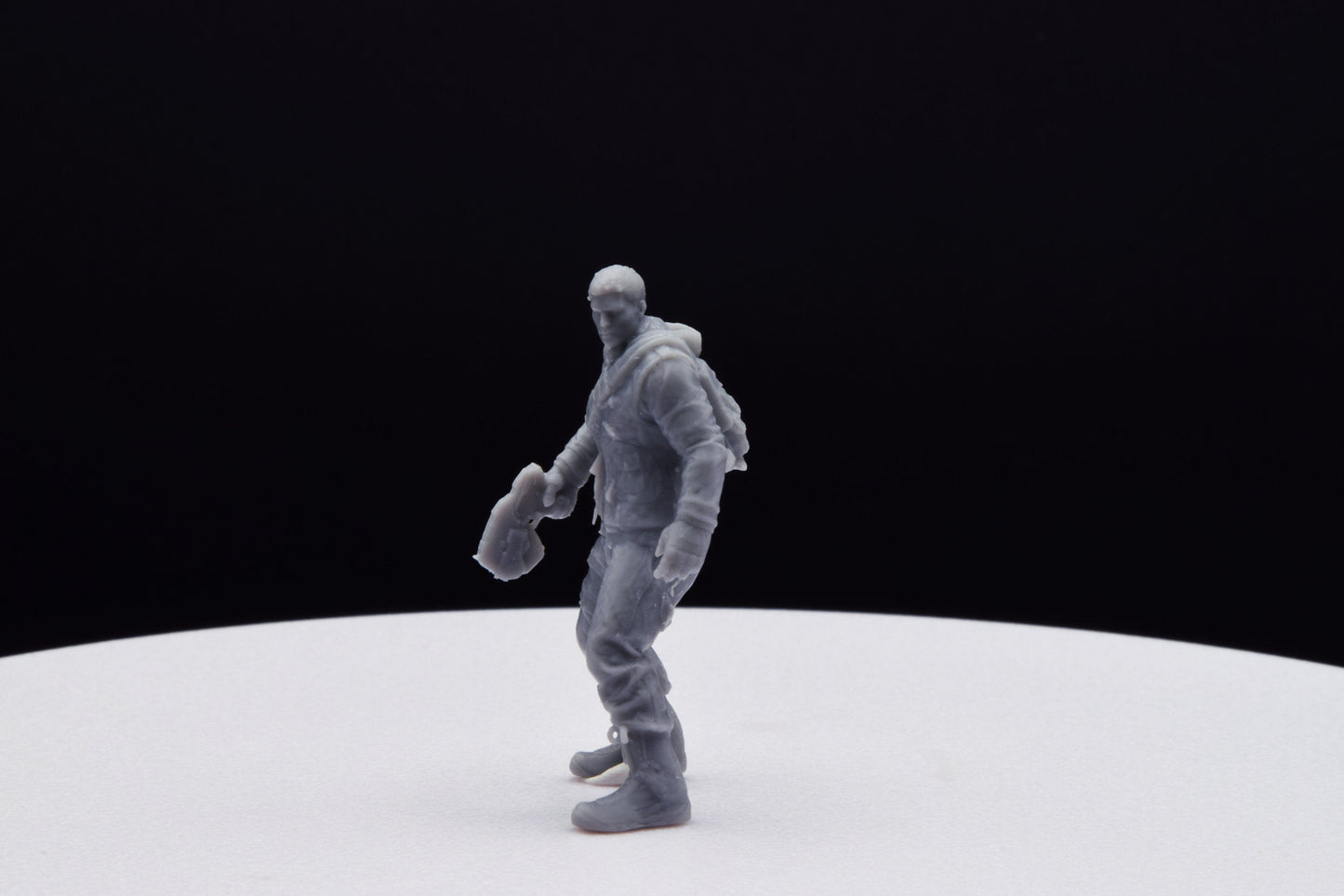 Gears Of War JD Fenix Outsider Miniature - TheSTLSmith - 3D Printed with high quality resin for Skirmish/D&D games