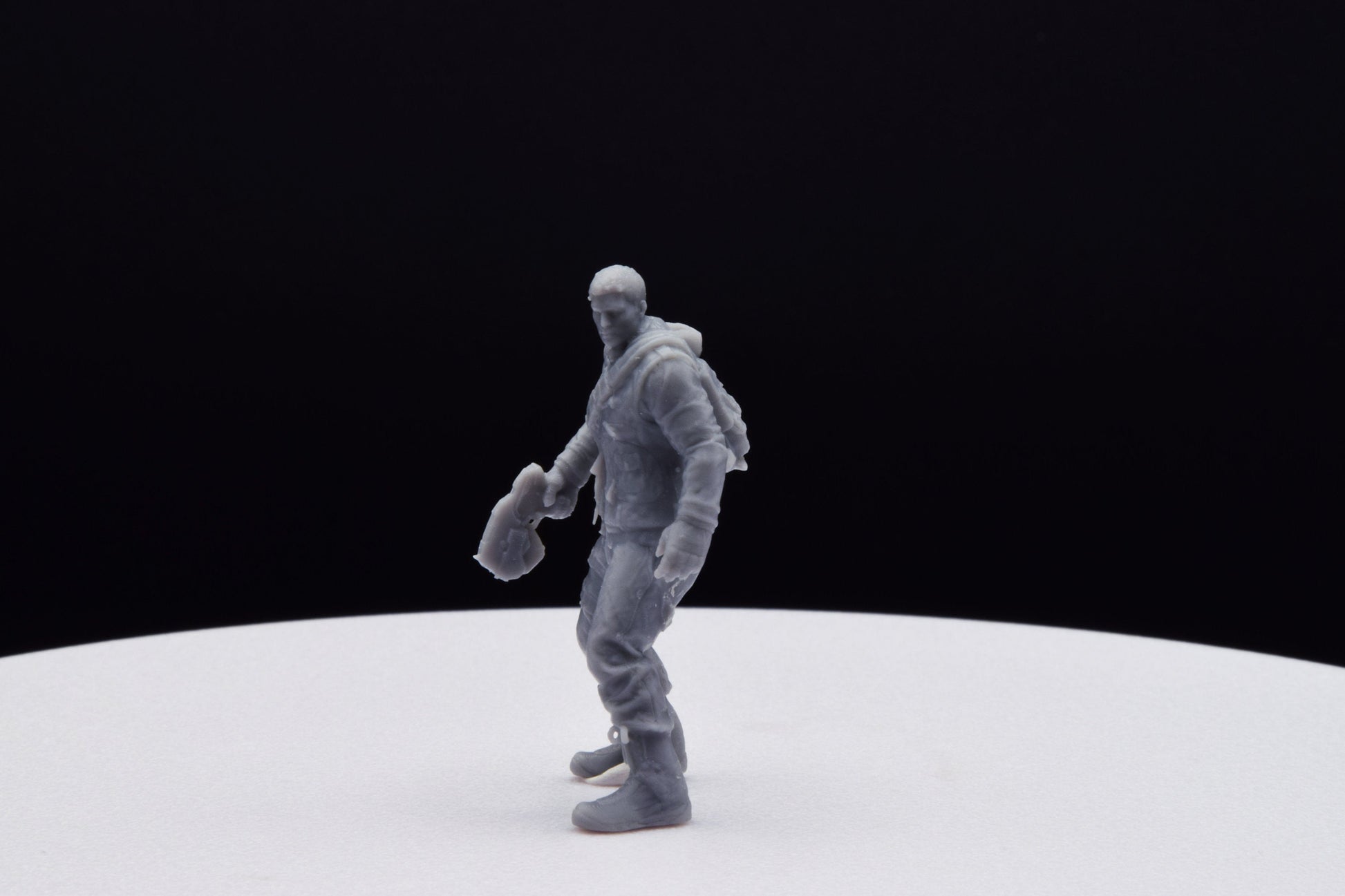 Gears Of War JD Fenix Outsider Miniature - TheSTLSmith - 3D Printed with high quality resin for Skirmish/D&D games