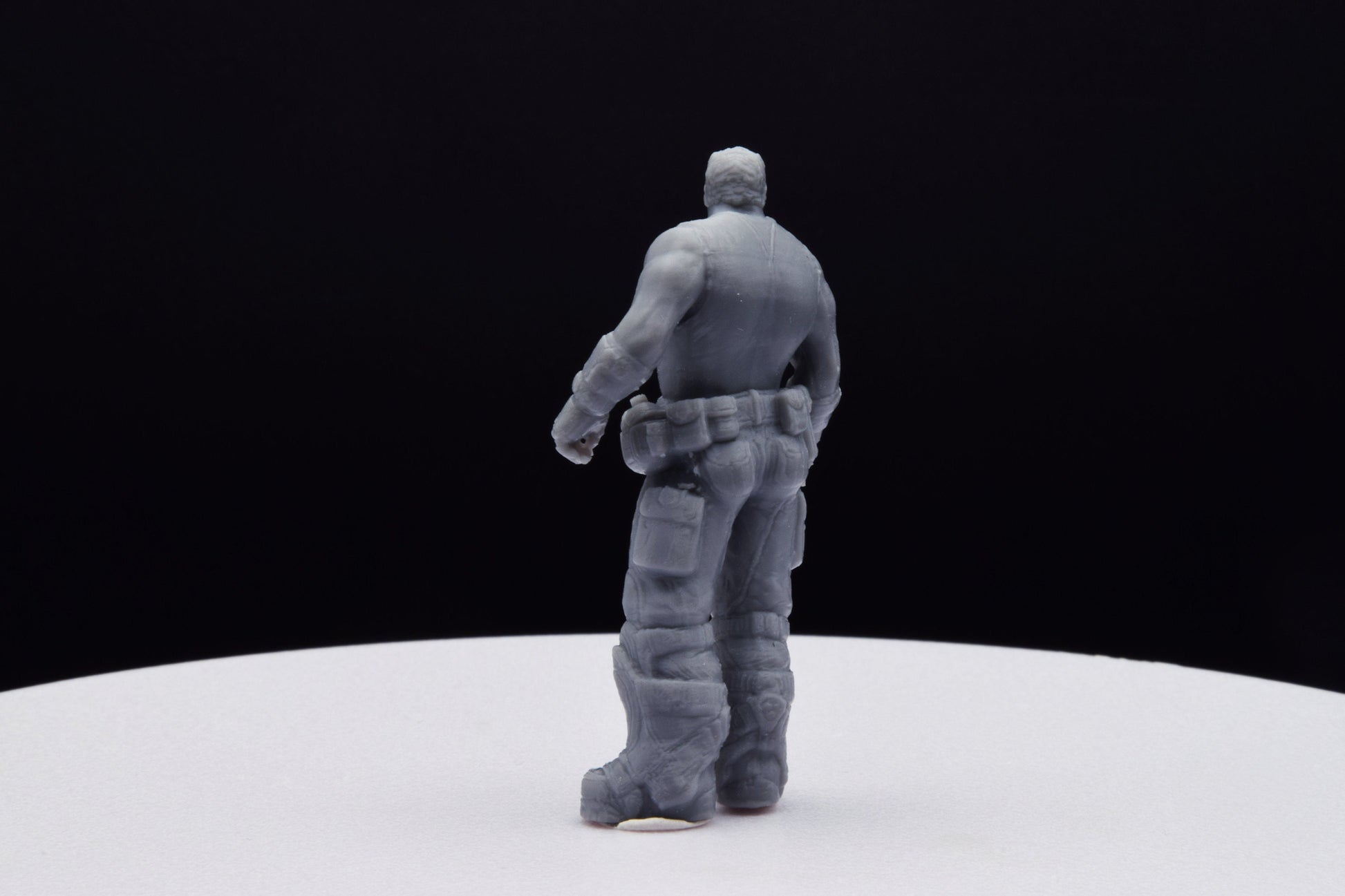 Gears Of War Marcus Fenix Casual Ot Miniature - TheSTLSmith - 3D Printed with high quality resin for Skirmish/D&D games