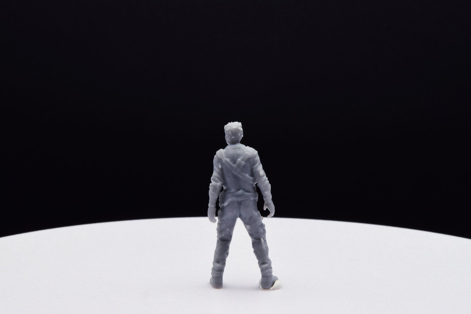 Gears Of War William Outsider Miniature - TheSTLSmith - 3D Printed with high quality resin for Skirmish/D&D games