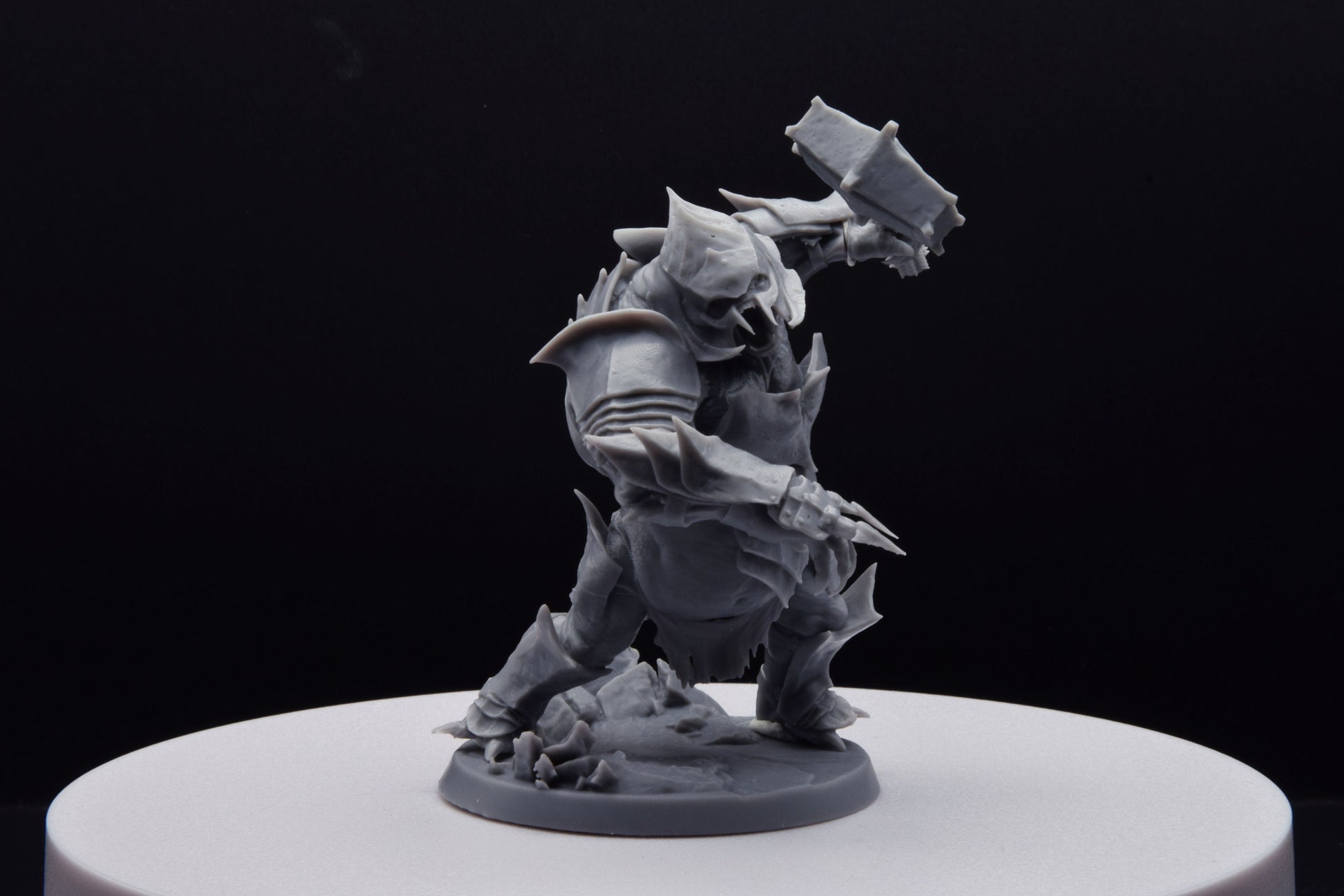 Armoured/No Armored Troll pose 01/02/03 - Mini Monster Mayhem - 3D Printed with high quality resin for LOTR/D&D games