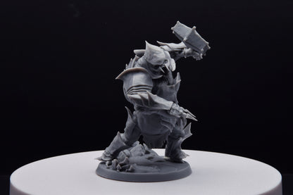 Armoured/No Armored Troll pose 01/02/03 - Mini Monster Mayhem - 3D Printed with high quality resin for LOTR/D&D games