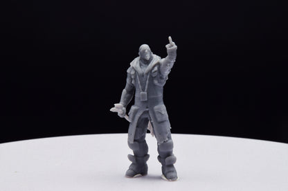 Gears Of War Aaron Griffin Ot Miniature - TheSTLSmith - 3D Printed with high quality resin for Skirmish/D&D games