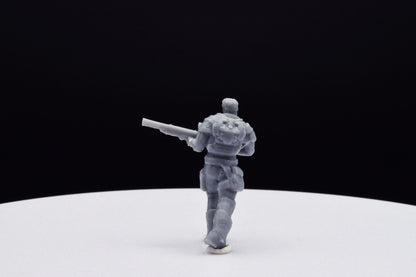 Gears Of War Damon Baird Winter Ot Miniature - TheSTLSmith - 3D Printed with high quality resin for Skirmish/D&D games