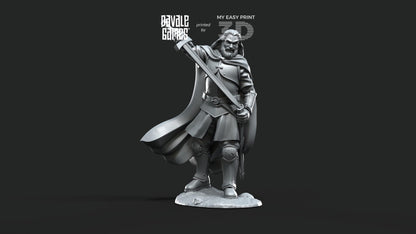 Thrün the Turncoat - Fellmount Reavers - Davale Games - 3D Printed with high quality resin for LOTR/D&D games