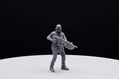 Gears Of War Gary Carmine Miniature - TheSTLSmith - 3D Printed with high quality resin for Skirmish/D&D games