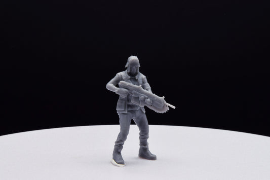 Gears Of War Gary Carmine Miniature - TheSTLSmith - 3D Printed with high quality resin for Skirmish/D&D games
