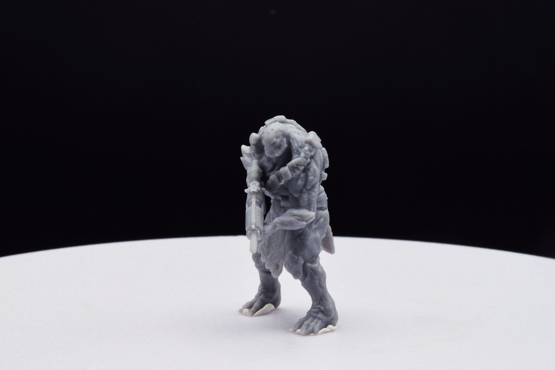 Gears Of War Swarm Drone Rifle [4] Miniature - TheSTLSmith - 3D Printed with high quality resin for Skirmish/D&D games