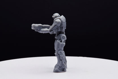 Gears Of War DeeBee DR1 Miniature - TheSTLSmith - 3D Printed with high quality resin for Skirmish/D&D games