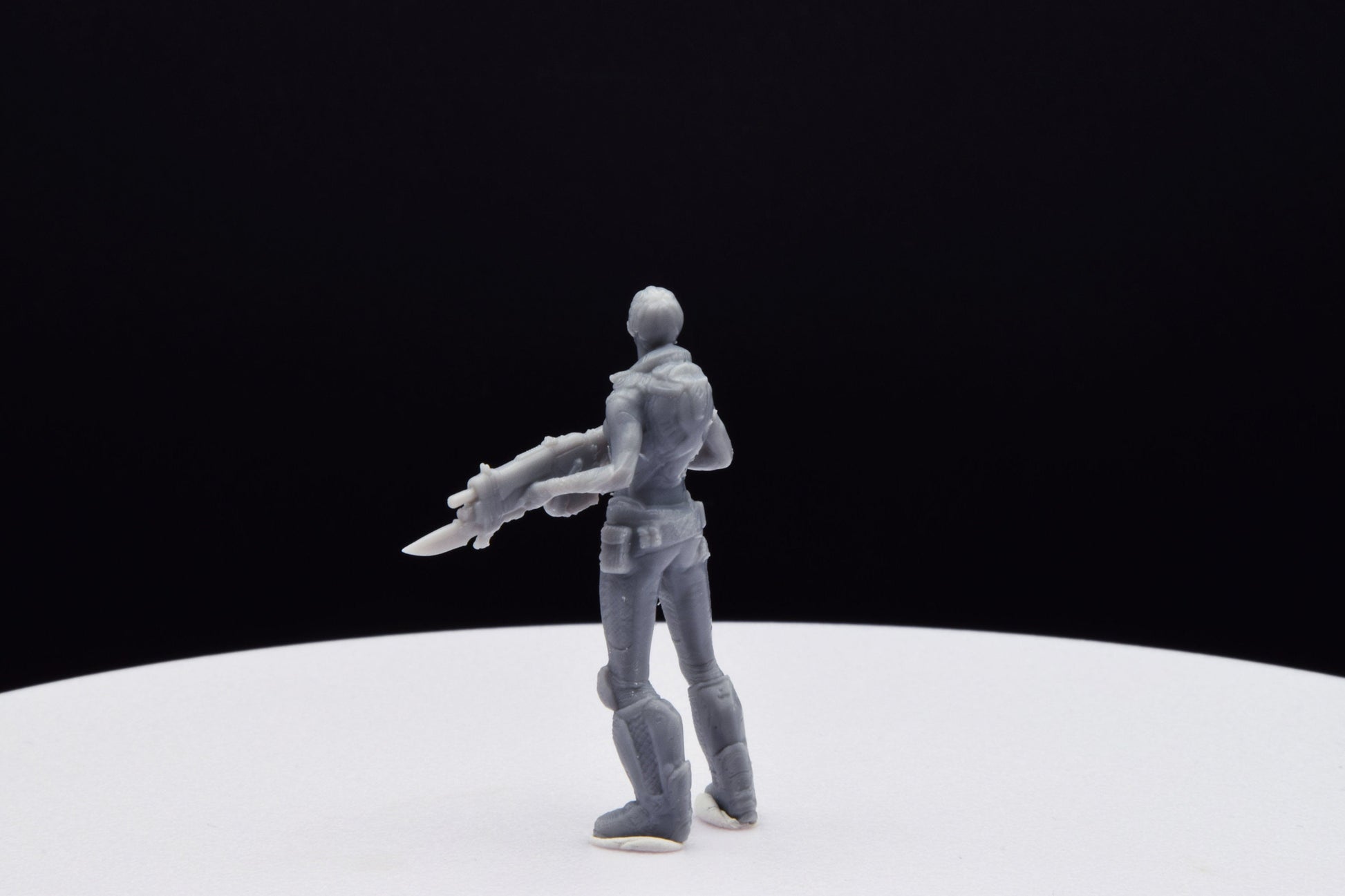 Gears Of War Alex Brand Ot Miniature - TheSTLSmith - 3D Printed with high quality resin for Skirmish/D&D games
