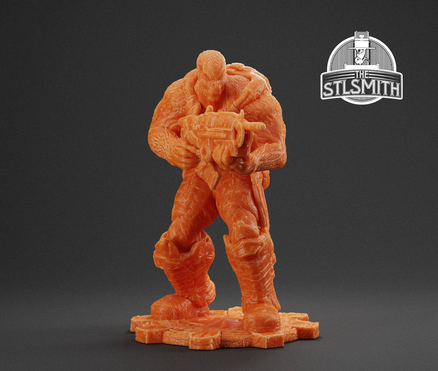 Gears Of War Drone Ot Miniature - TheSTLSmith - 3D Printed with high quality resin for Skirmish/D&D games