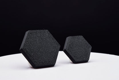 Hexagonal Bases for Miniatures - 20mm to 100mm - 3D Printed with high quality PLA+ for Tabletop Games/Wargames/D&D games