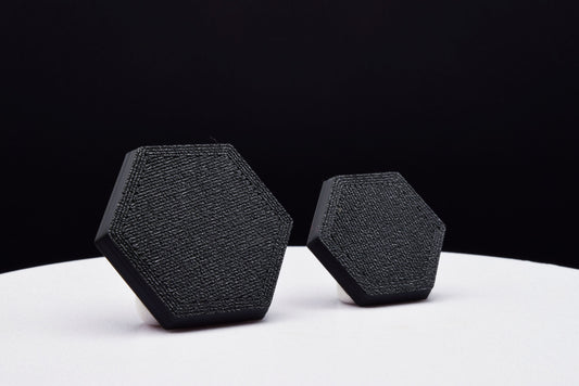 Hexagonal Bases for Miniatures - 20mm to 100mm - 3D Printed with high quality PLA+ for Tabletop Games/Wargames/D&D games