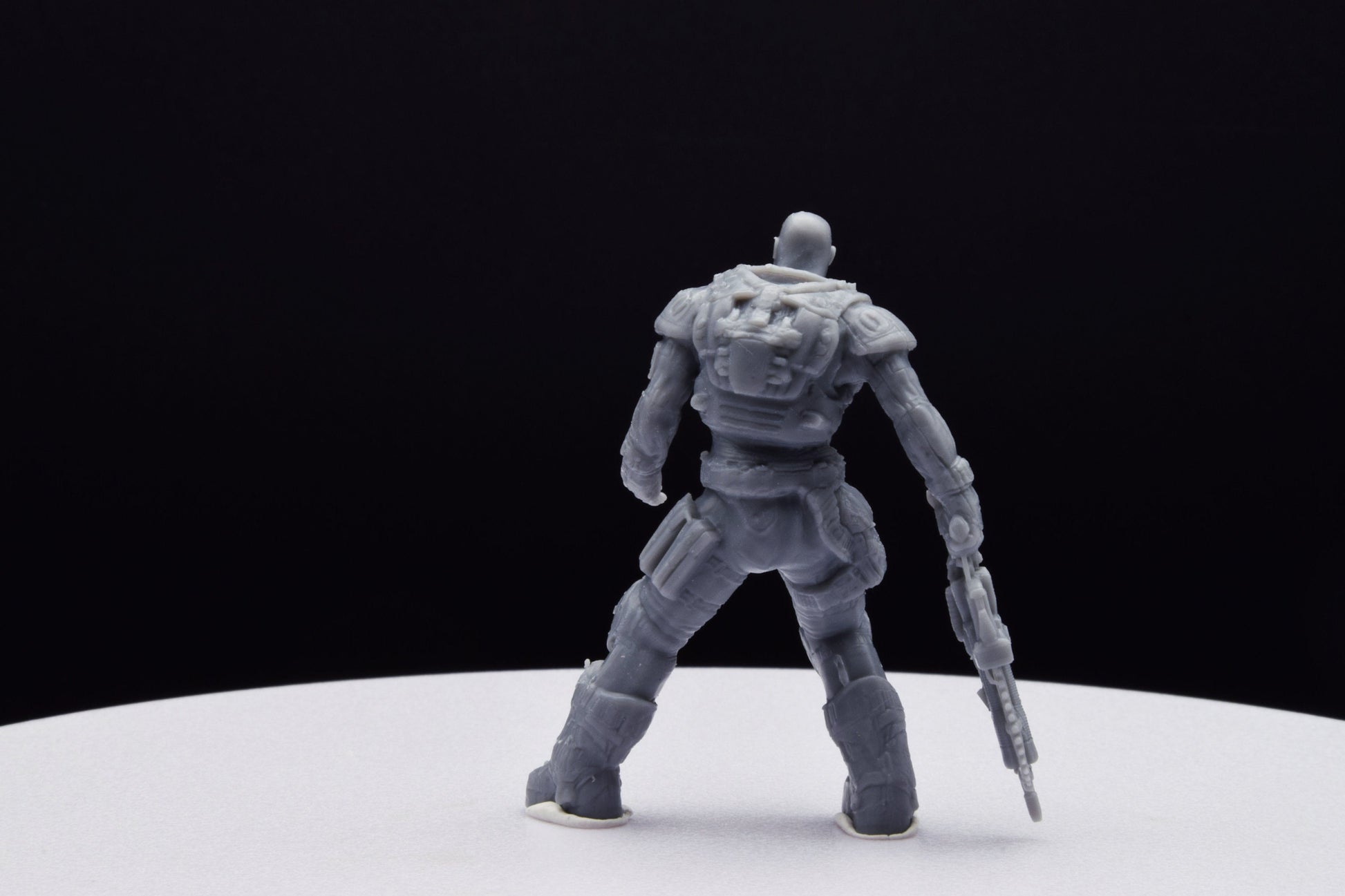 Gears Of War Minh Kim Ot Miniature - TheSTLSmith - 3D Printed with high quality resin for Skirmish/D&D games