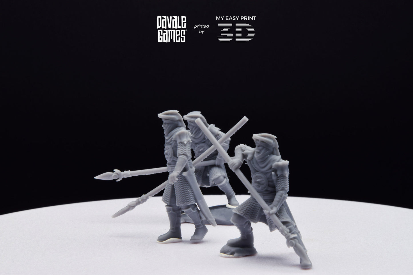 Snake Rider - Davale Games - 3D Printed with high quality resin for LOTR/D&D games