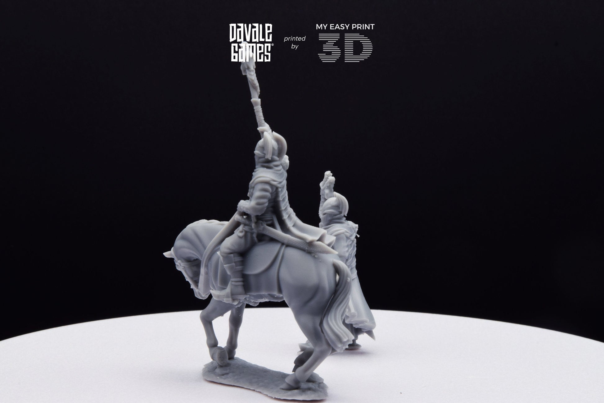 Dragon Army Dragon Mage - Foot and Mounted - Davale Games - 3D Printed with high quality resin for LOTR/D&D games