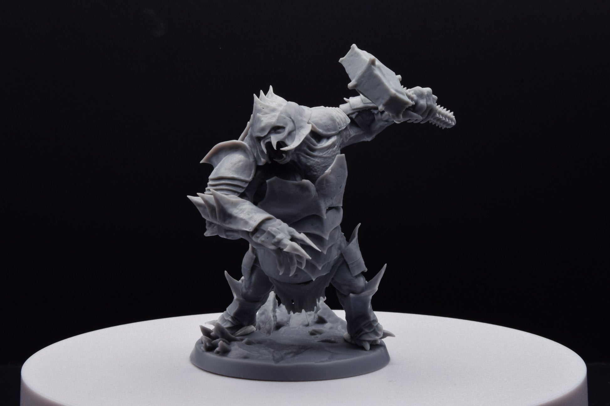 Armoured/No Armored Troll pose 01/02/03 - Mini Monster Mayhem - 3D Printed with high quality resin for LOTR/D&D games