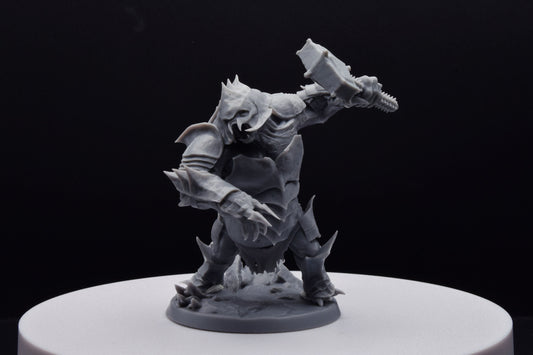 Armoured/No Armored Troll pose 01/02/03 - Mini Monster Mayhem - 3D Printed with high quality resin for LOTR/D&D games
