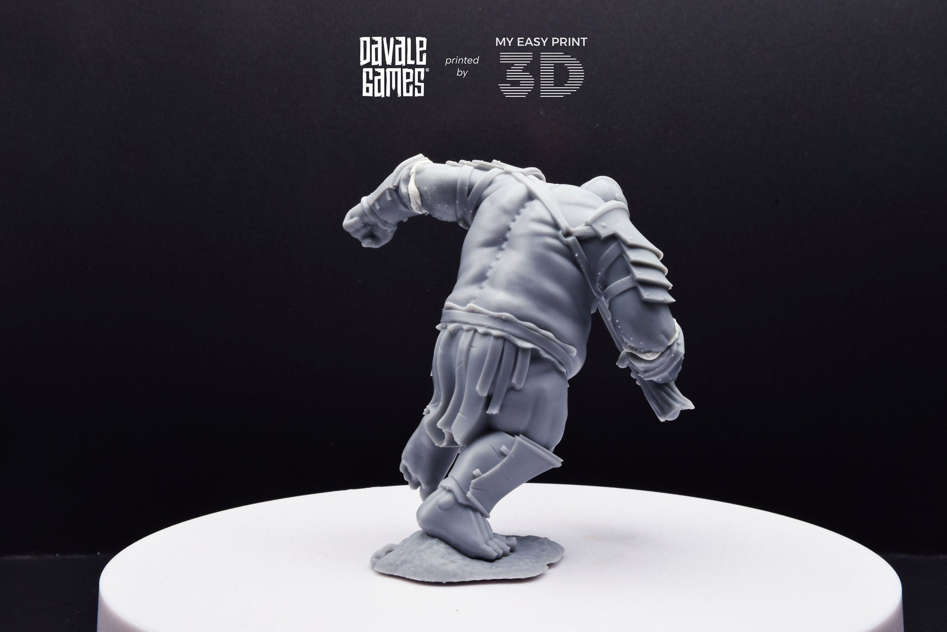 Blood-Handed Troll - Davale Games - 3D Printed with high quality resin for LOTR/D&D games