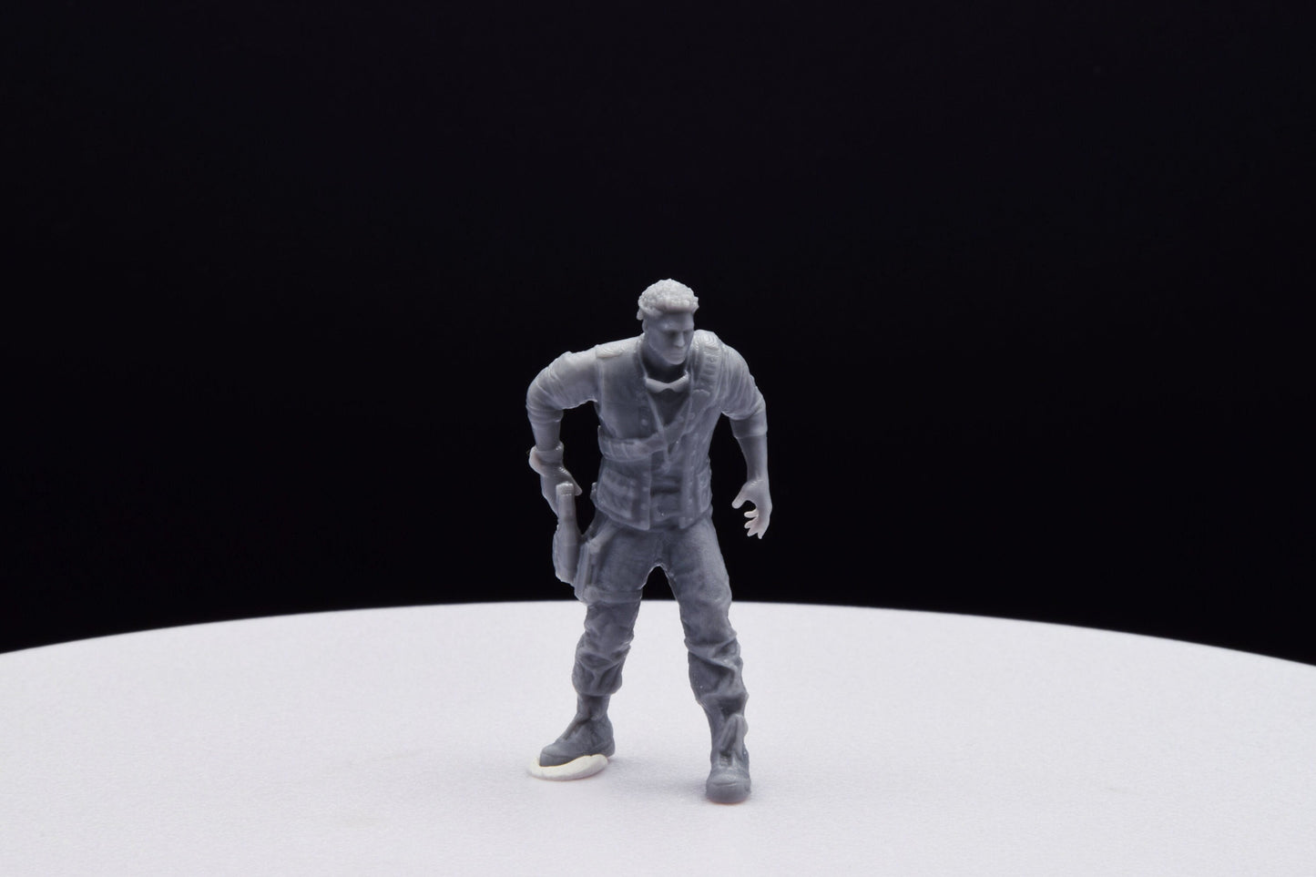 Gears Of War Del Walker Outsider Miniature - TheSTLSmith - 3D Printed with high quality resin for Skirmish/D&D games