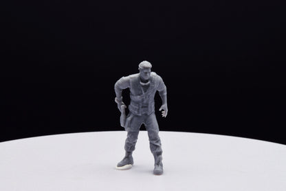 Gears Of War Del Walker Outsider Miniature - TheSTLSmith - 3D Printed with high quality resin for Skirmish/D&D games