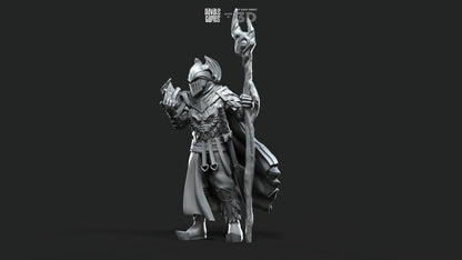 Bordörgin The Great Sorcerer - Dragon Army - Davale Games - 3D Printed with high quality resin for LOTR/D&D games
