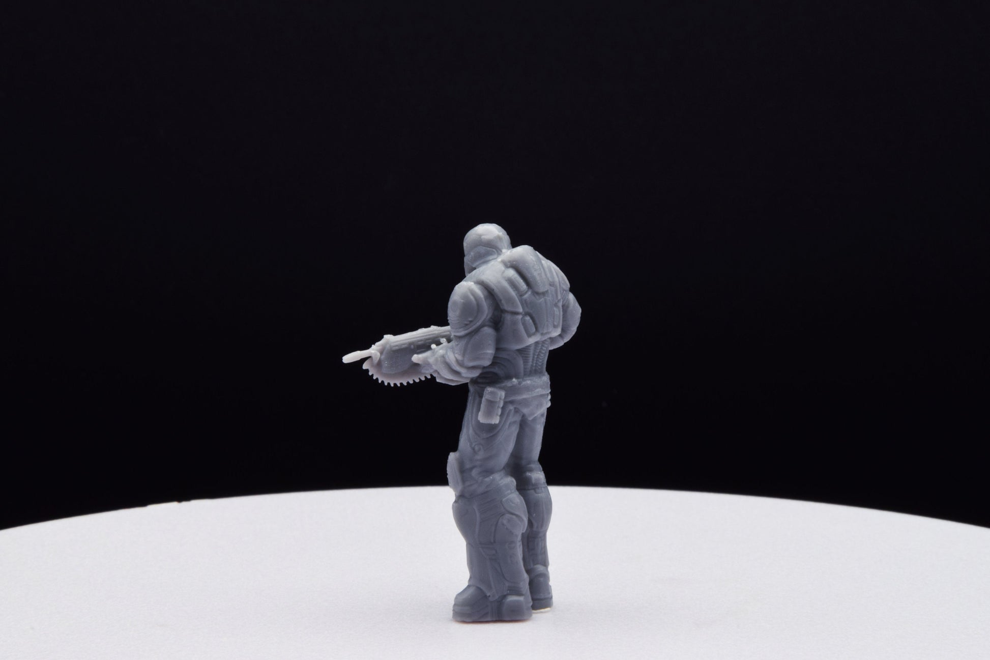 Gears Of War Onyx Guard Male Ot Miniature - TheSTLSmith - 3D Printed with high quality resin for Skirmish/D&D games