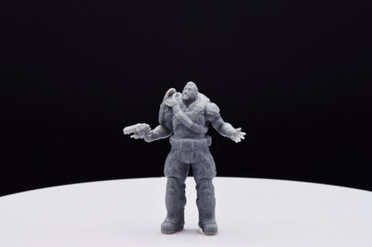 Gears Of War Tai Kaliso - TheSTLSmith - 3D Printed with high quality resin for Skirmish/D&D games