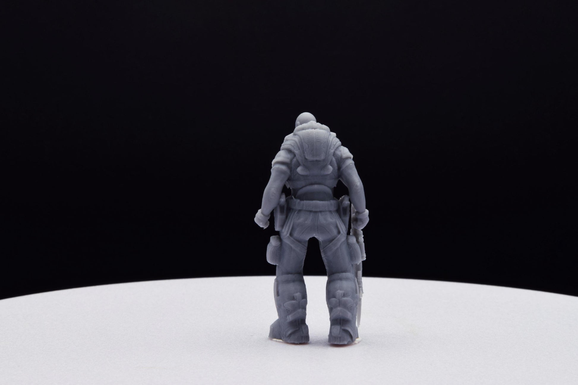 Gears Of War Adam Fenix Soldier Ot Miniature - TheSTLSmith - 3D Printed with high quality resin for Skirmish/D&D games