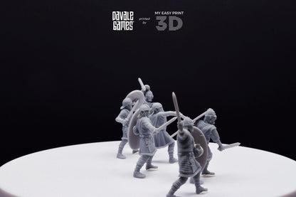 Roman Soldiers with Sword - Davale Games - Historical games - 3D Printed with high quality resin