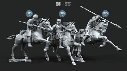 Roman Cavalry - Davale Games - Historical games - 3D Printed with high quality resin
