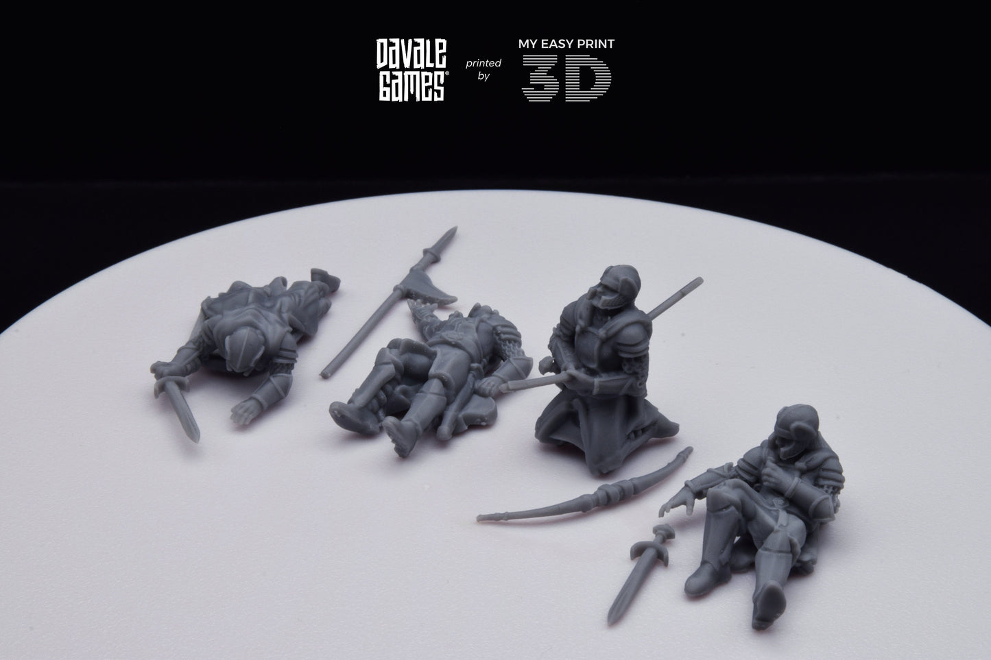 High Human Casualty - Davale Games - 3D Printed with high quality resin for LOTR/D&D games