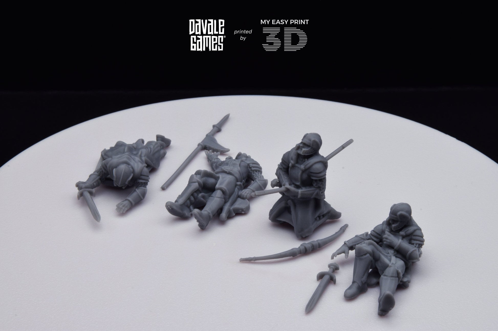 High Human Casualty - Davale Games - 3D Printed with high quality resin for LOTR/D&D games