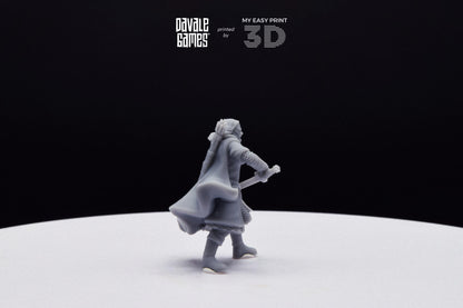 Anaravor Captain from the North People - Davale Games - 3D Printed with high quality resin for LOTR/D&D games