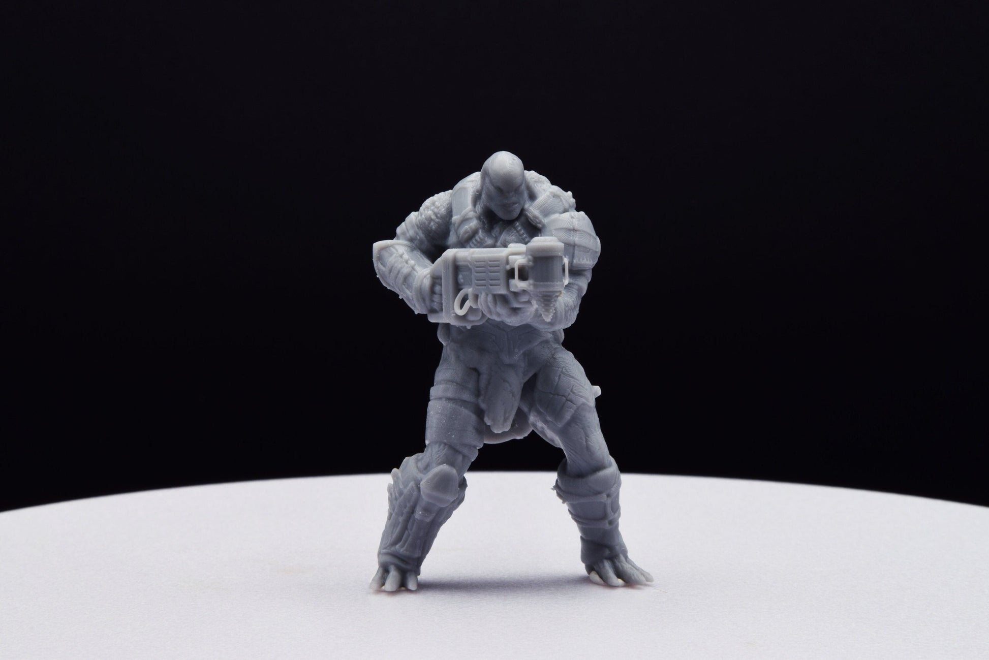 Gears Of War Swarm Scion Dropshot [4] Miniature - TheSTLSmith - 3D Printed with high quality resin for Skirmish/D&D games