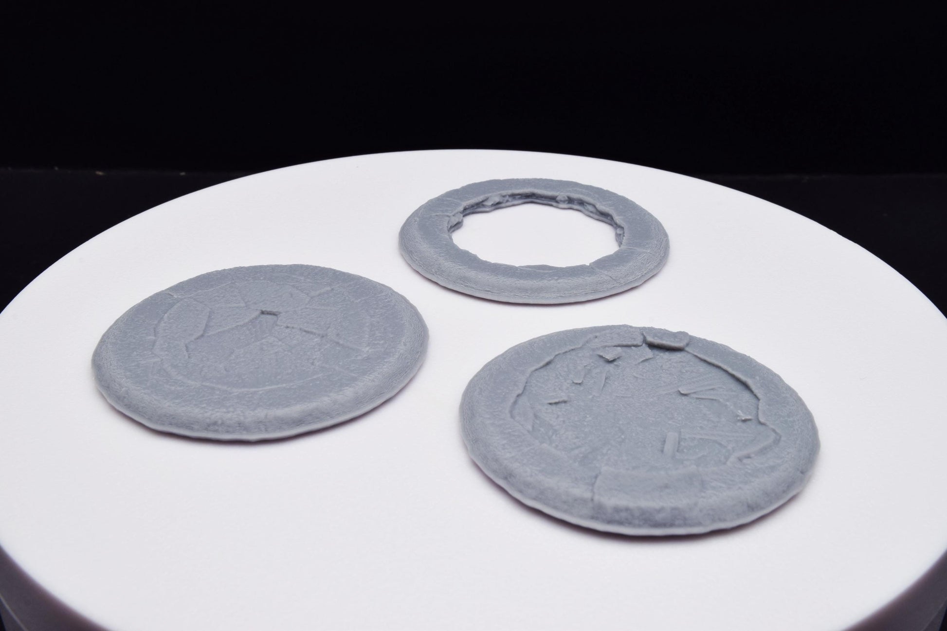 Gears Of War E-Holes Open Sinking Destroyed Miniature - TheSTLSmith - 3D Printed with high quality resin for Skirmish/D&D games